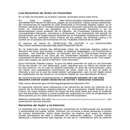 Sobre derechos de autor