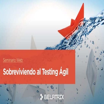 Sobreviviendo al testing Ágil