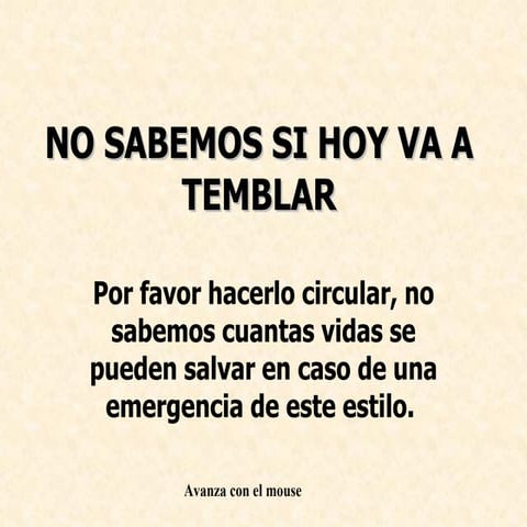 Sobrevivir a terremotos