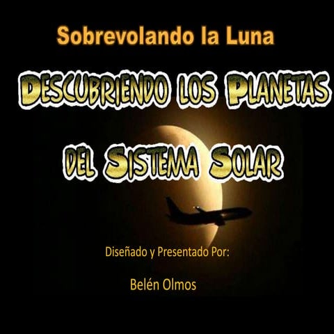 Sobrevolando la luna 