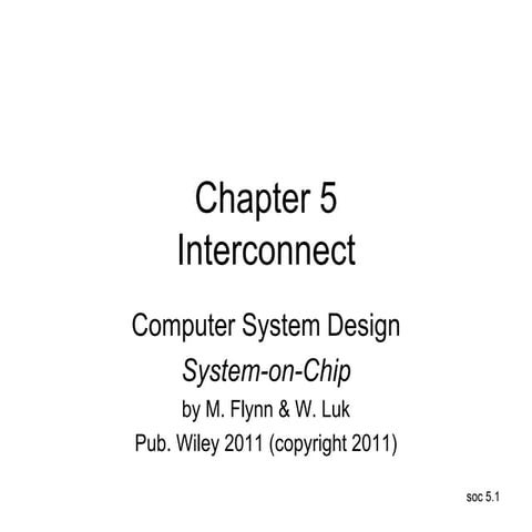 SOC-CH5.pptSOC Processors Used in SOCSOC Processors Used in SOC