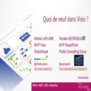 Quoi de neuf dans Visio ?
