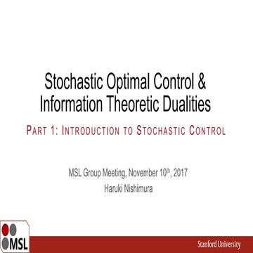 Stochastic Control and Information Theoretic Dualities (Complete Version)