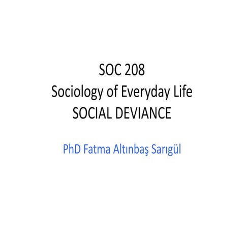 Soc 208, 6th class