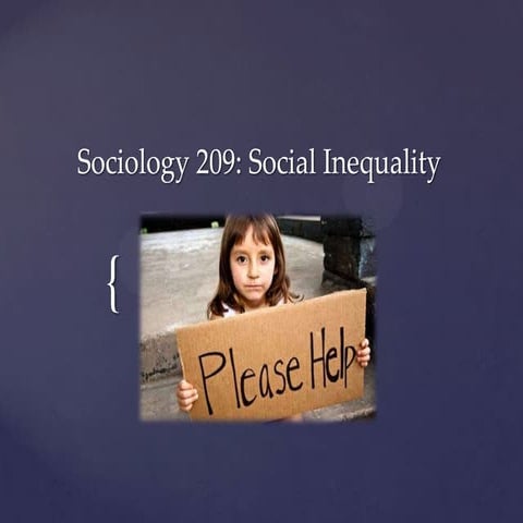 GLOBAL PERSPECTIVE CAMBRIDGE IGCSE: POVERTY AND INEQUALITY | PPTX