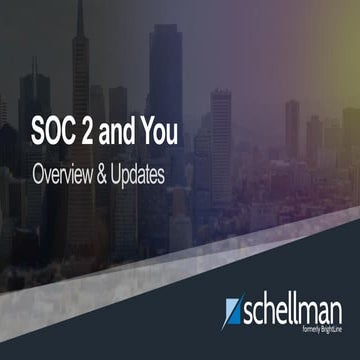 SOC 2 and You
