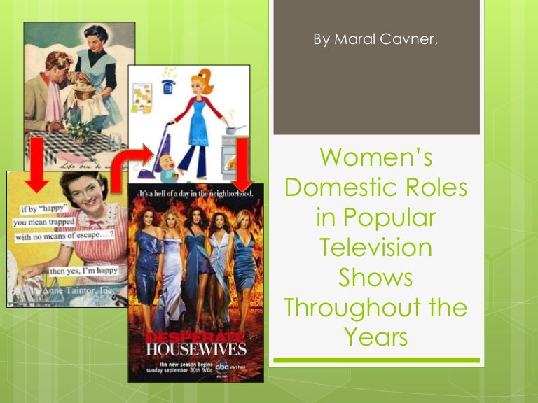 Women's Domestic Roles in Popular Television Shows
