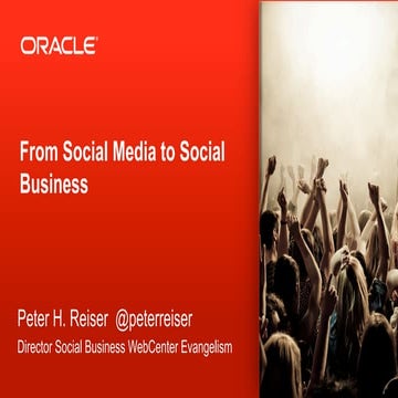 From Social Media to Social Business