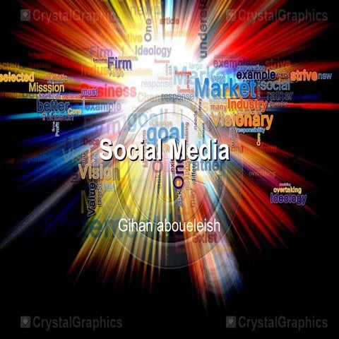 Socail media presentation