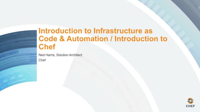 Introduction to Chef