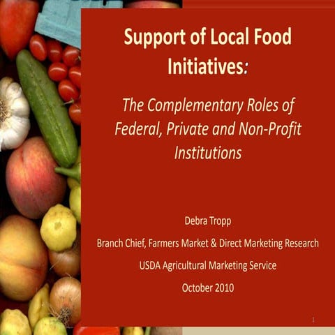 SOCAP10: Debra Tropp, USDA