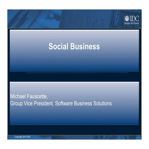 Social business update june 2011
