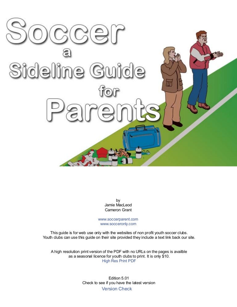 Soccer a guide for parents by Joseph Caramagno Soccer a guide for parents by Joseph Caramagno