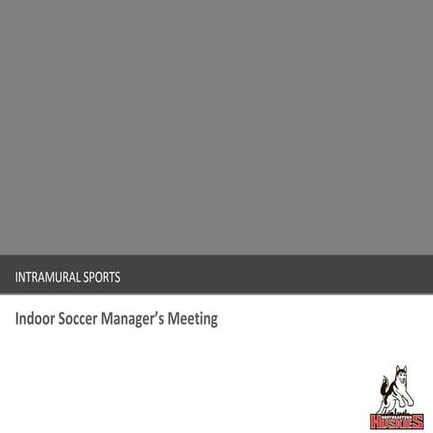 Soccer Managers Ppt