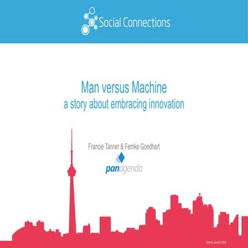 Soccnx10 Man versus Machine – A Story About Embracing Innovation 