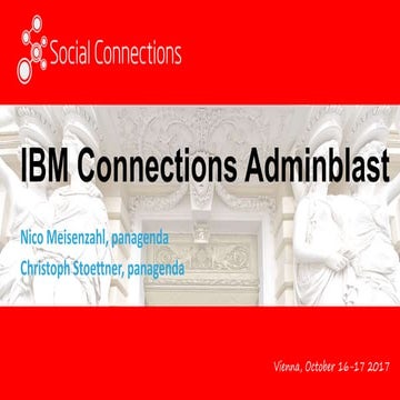 IBM Connections Adminblast - Soccnx 12 Edition
