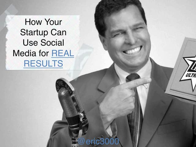 How Your Startup Can Use Social Media for REAL RESULTS