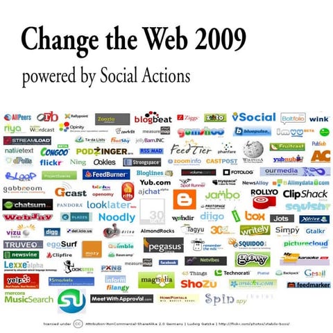 Social  Actions  Changed The  Web In 2009