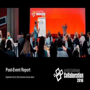 Social Business Collaboration - Post Event Report