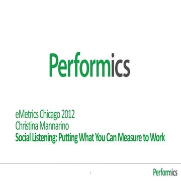 Social listening-insights-emetrics-presentation