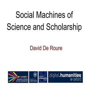 Social Machines of Science and Scho...