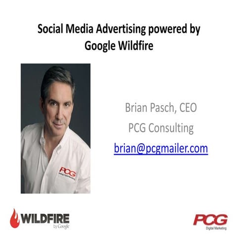 Social Media Advertising With Google Wildfire and Polk Data 