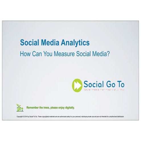 Social Media Analytics | PDF
