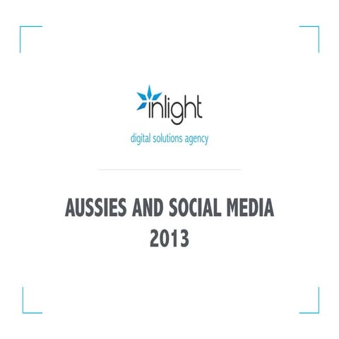 Social Media Statistics & Insights Australia 2013