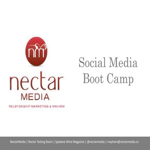 Social Media Boot Camp