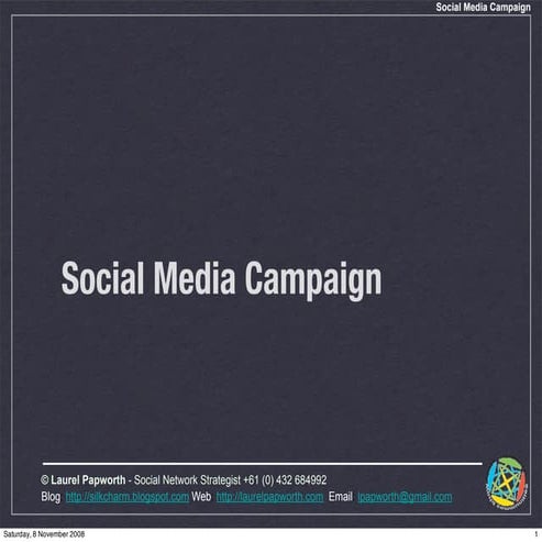 Social Media Marketing Campaign
