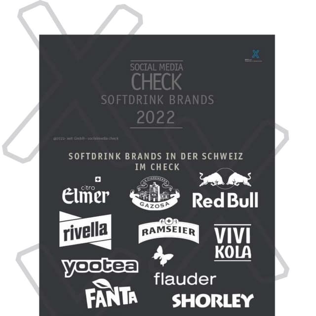 Social Media Check Softdrinkhersteller 2022