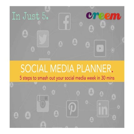 Social media-content-plan-template