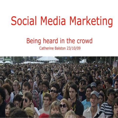 Social Media Marketing