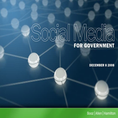 Social Media For Government  Blogging 101 Presentation