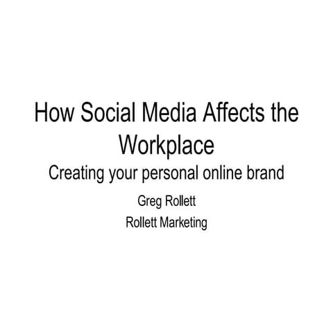 Social Media For Job Seekers