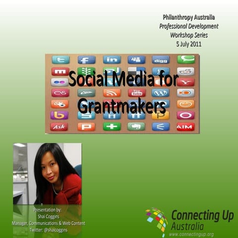 Social Media for Grantmakers
