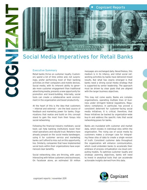Social Media Imperatives for Retail Banks