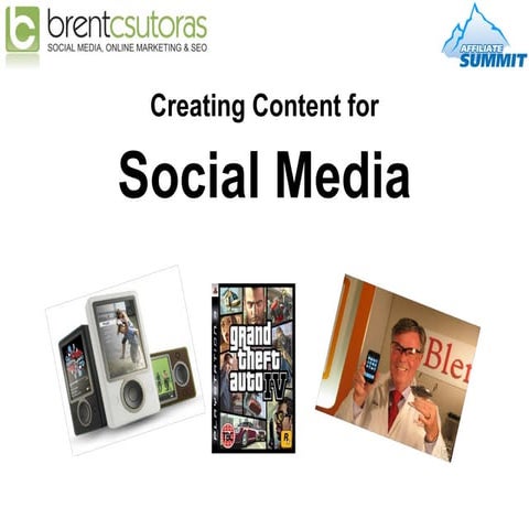 Social Media Marketing For Affiliates