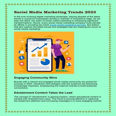 Top Social Media Marketing Trends to Follow in 2023 | PDF