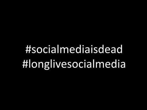 Sean Percival - Social Media is Dead, Long Live Social Media at Startonomics LA