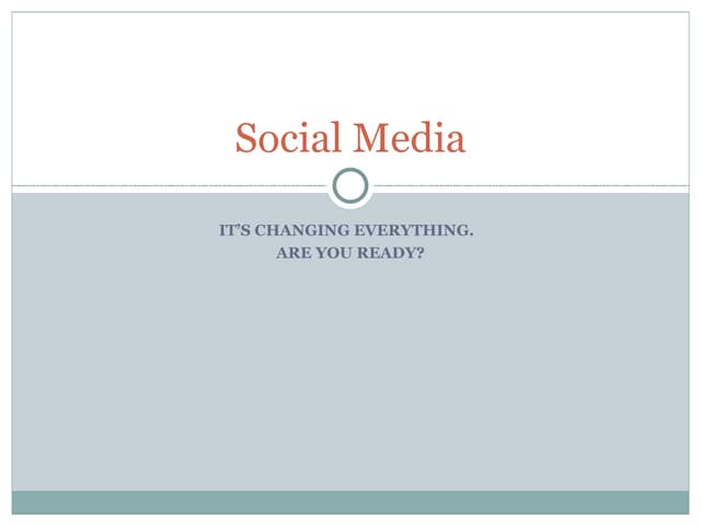 Social Media Presentation
