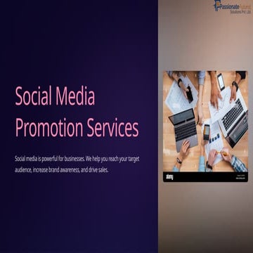 Elevate Your Brand with Top-Tier Social Media Promotion Services