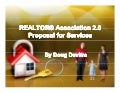 Social Media Proposal For Realtor Associations