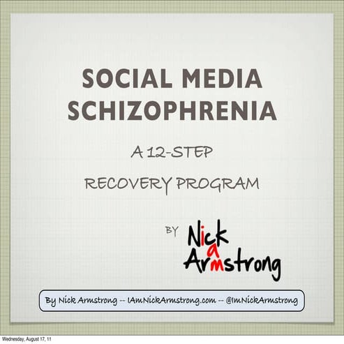 Social Media Schizophrenia