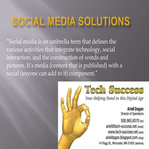 Social  Media  Solutions