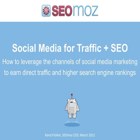 Social Media Marketing for Traffic + SEO