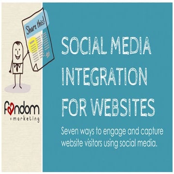 Social Media Website Integration