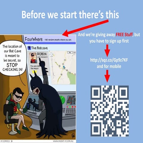 Social Media Workshop - LinkedIn Twitter Facebook Google+