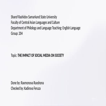 The Impact of Social Media on Society.pptx