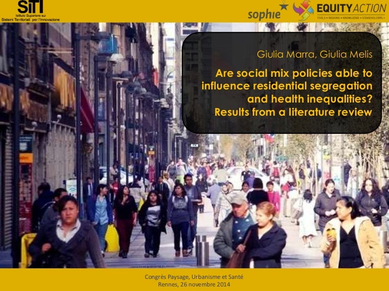 Are social mix policies able to influence residential segregation and…